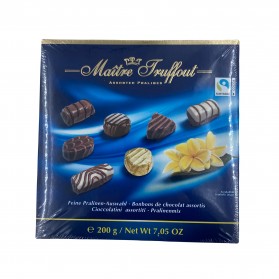 Pralines, Assorted Chocolates, Maitre Truffout 200g (7.05oz)