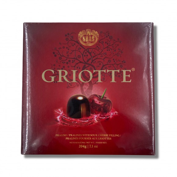 Griotte, Pralines with Sour Cherry Filling, Kras 204g (7.1oz)