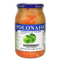 Sauerkraut with Carrot, Polonaise, Kapusta Kwaszona z Marchewka, 33 fl oz (936g)