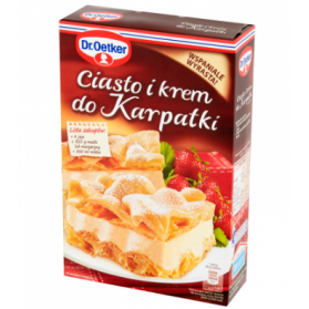 Karpatka Cake and Filling, Karpatka Ciasto i Krem, Dr.Oetker, 380g, Exp.Date 03/2024