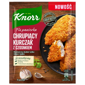 Fix Breadcrumbs Crispy Chicken with Garlic, Panierka Chrupiacy Kurczak z Czosnkiem,Knorr,70g,