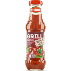 Grill Sauce Peppery Spicy, Deroni,320g