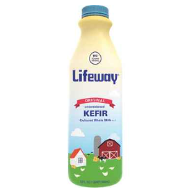 Kefir Original, Lifeway, Cultured Whole Milk, 32oz(946ml)