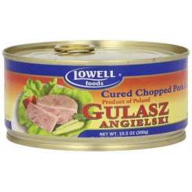 Gulasz Angielski Cured Chopped Pork Loaf, Lowell ,10.5oz/300g