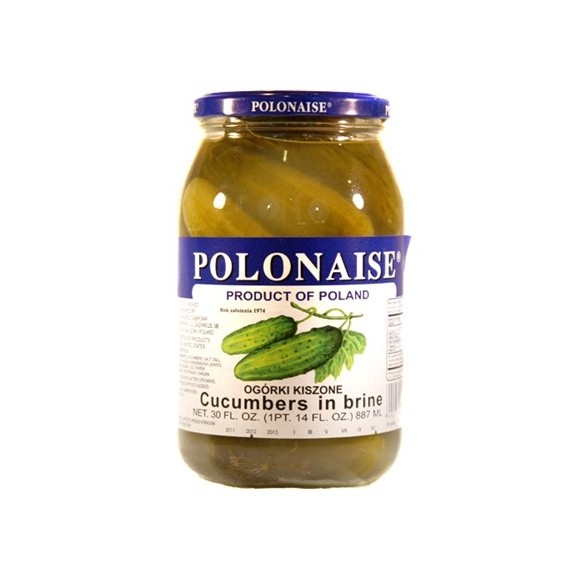 Polonaise Cucumbers in Brine 887ml/14 fl oz
