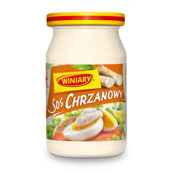 Polish horse radish mayonnaise sauce 250ml/8,45 oz