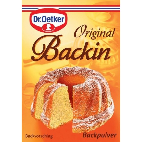 Dr. Oetker Original Backin Backing Powder (Backpulver) 10-pack