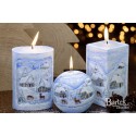 Winter Candle blue (winter block) 
