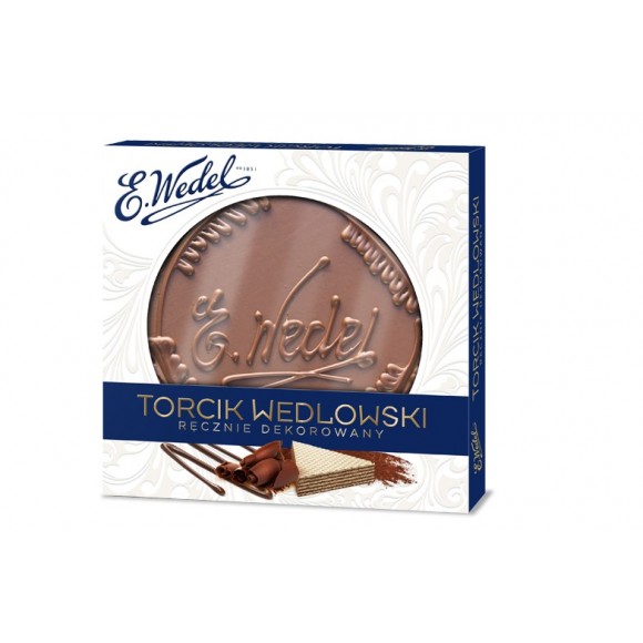 Torcik Wedlowski- Hand Ddecorated, Wedel Torte 8.8 oz