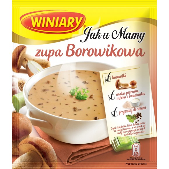 Winiary Boletus Soup/Borowikowa 45g.
