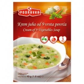 Podravka Cream Of 9 Vegetable Soup 45g.