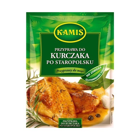 Kamis Seasoning for Chicken Old Polish/ Przyprawa do Kurczaka po Staropolsku 20g.