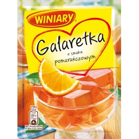 Winiary Galaretka Orange Jelly Flavor / Pomarańczowa 75g./2.65oz.