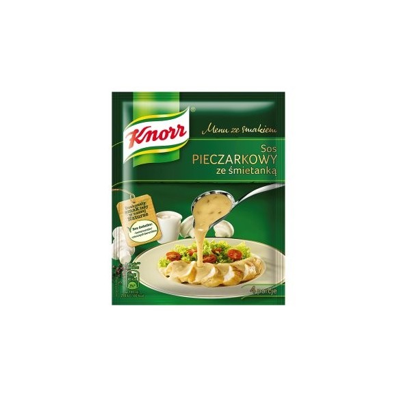 Knorr Sauce with Cream of Mushroom/Sos Pieczarkowy ze Śmietanką 29g./1.02