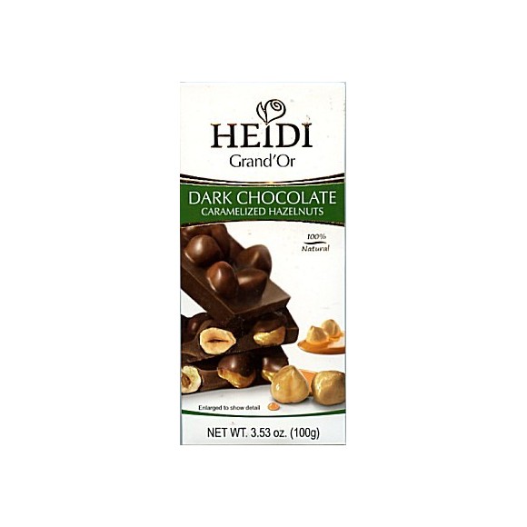 Heidi milk Chocolate, Carmelized Hazelnuts 100g