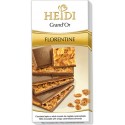Heidi Grand' Or Florentine Milk Chocolate Bar 100g./3.53oz.