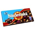Orion Studentska Horka - Dark Chocolate with Peanuts, Jellies and Raisins180g