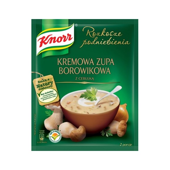 Knorr Boletus Soup / Kremowa Zupa Borowikowa 50g/1.76oz (W)