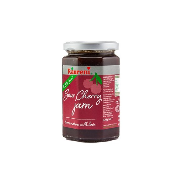 Raureni Sour Cherry Jam 370g