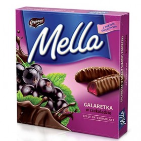 Goplana Mella Blackcurrant Jelly in Chocolate 190g/6.7oz (W)