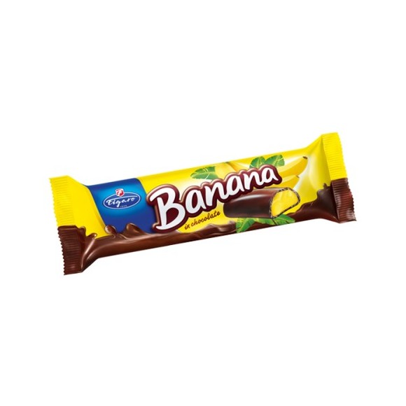 Figaro Banana in Chocolate 25g (W)