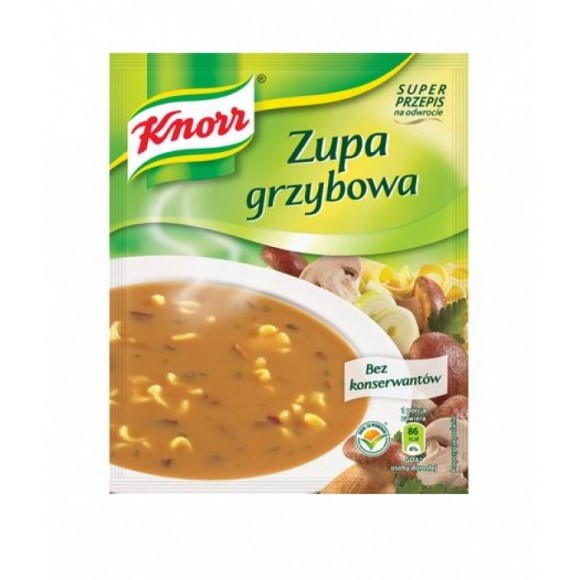 Knorr Mushrooms Soup / Zupa Grzybowa 50g (W)
