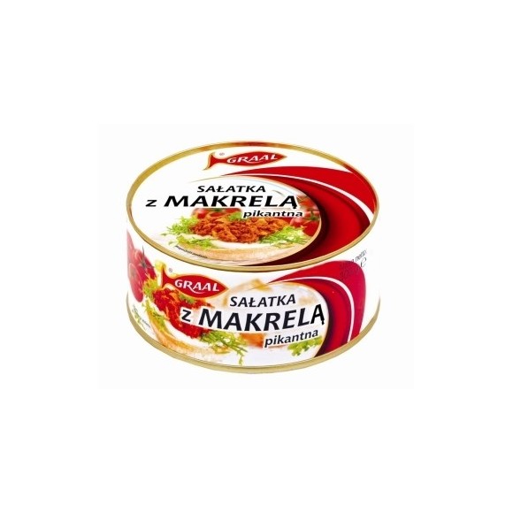 Graal Mackerel Salad Spicy / Salatka z Makrela Pikantna 300g (W)