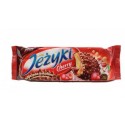 Goplana Jezyki Cherry Milk Chocolate - Coated Biscuits 140g/4.93oz (W)