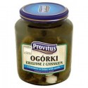 Provitus Cucumber in Brine with Garlic / Ogórki Kiszone z Czosnkiem 640g