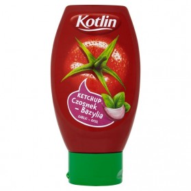 Kotlin Garlic - Basil Ketchup Mild / Łagodny 450g/15.9oz (W)