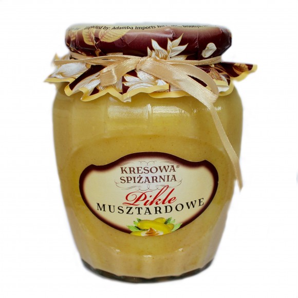 Kresowa Spizarnia Dill Pickles Spears in Mustard 690g/24.33oz (W)
