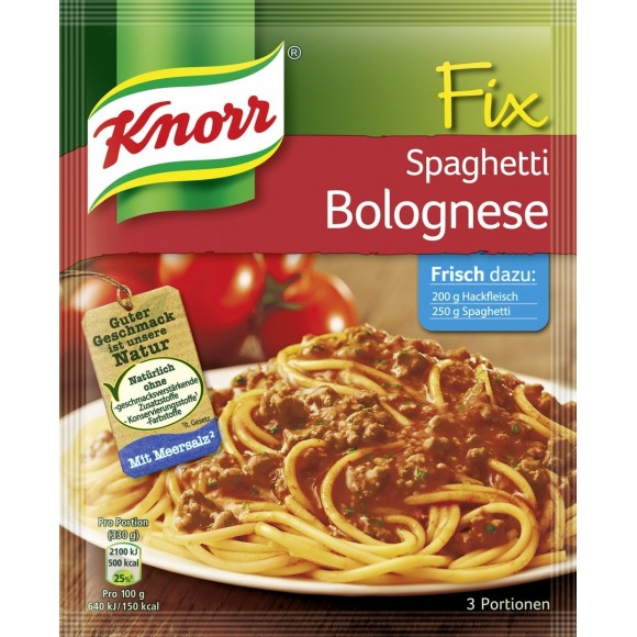 Knorr Fix Spaghetti Bolognese 42g/1.48oz (W)