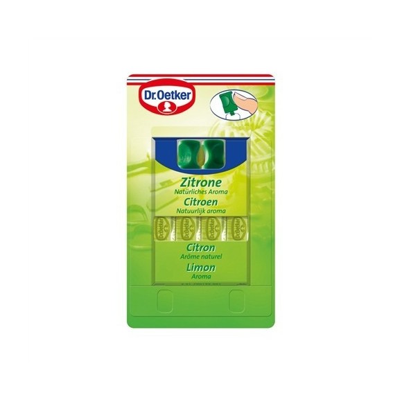 Dr.Oetker Lemon Aroma / Zitrone Arome 4 Pack 8ml