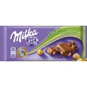 Milka Ganze Haselnusse / Milk Chocolate with Whole Hazelnuts 100g/3.52oz