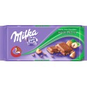 Milka Hazelnuts Alpine Milk Chocolate 100g/3.5oz