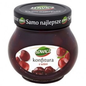 Lowicz Sour Cherry Extra Confiture 240g/8.5oz