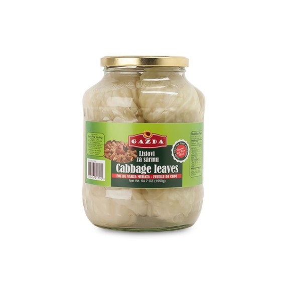 Marinated Cabbage Leaves 55oz/1550g (W)