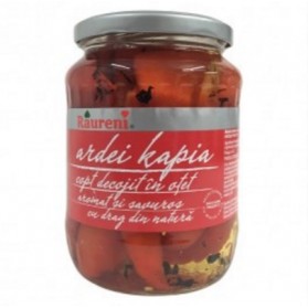 Raureni Ardei Kapia / Roasted Peeled Kapia Peppers in Vnegar 680g/24oz