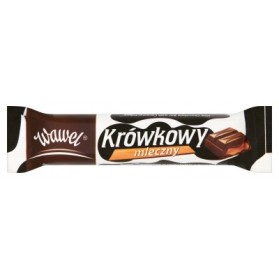 Wawel Milk Chocolate Bar with Caramel Filling / Krowkowy Mleczny 48g/1.7oz