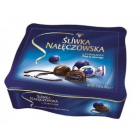 Candied Plums Covered in Chocolate /Sliwka Naleczowska w Czekoladzie/Solidarnosc/490g/17.28oz