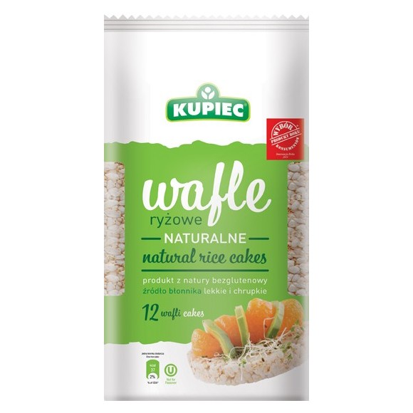 Kupiec Rice Cakes Original Vegan 120g