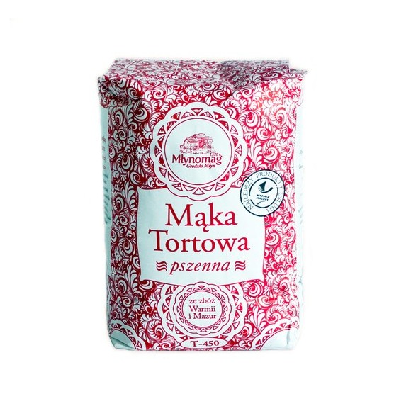 Mlynomag Wheat Flour / Maka Tortowa Pszenna 1kg/35.3oz