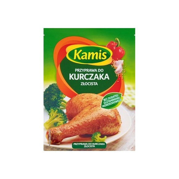 Kamis Seasoning for Chicken Gold / Przyprawa do Kurczaka Złocista 20g.