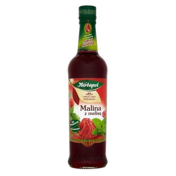 Herbapol Raspberry with Linden Flavour Syrup 420ml/14.20fl.oz