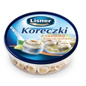 Lisner Jewish Herring Rolls Garlic in Rapeseed 200g/7.07oz