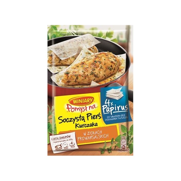Winiary Idea for...Papyrus Chicken Breast with Herbs De Provance 23.4g/0.88oz