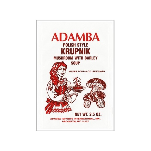 Adamba Krupnik Mushroom with Barley Soup 2.5oz