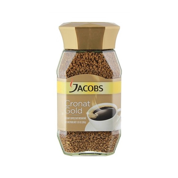 Jacobs cronat gold instant coffee 200g(W)