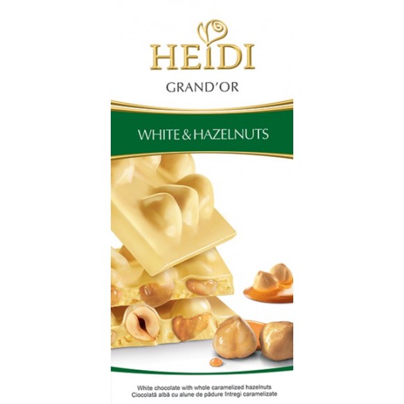 Heidi White Choco w/ Whole Hazelnut 3.5oz