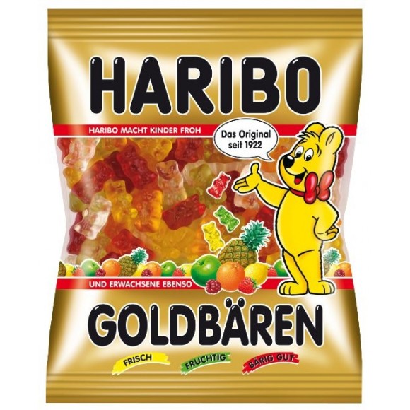 Haribo Golden Bears / Goldbaren 100g/3.52oz